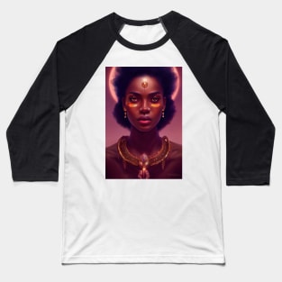 African Space Deity Baseball T-Shirt